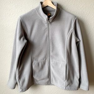 Women’s Bass Pro Shop Grey Fleece Zip Jacket